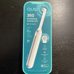 Quip 360 Oscillating Toothbrush - Silver